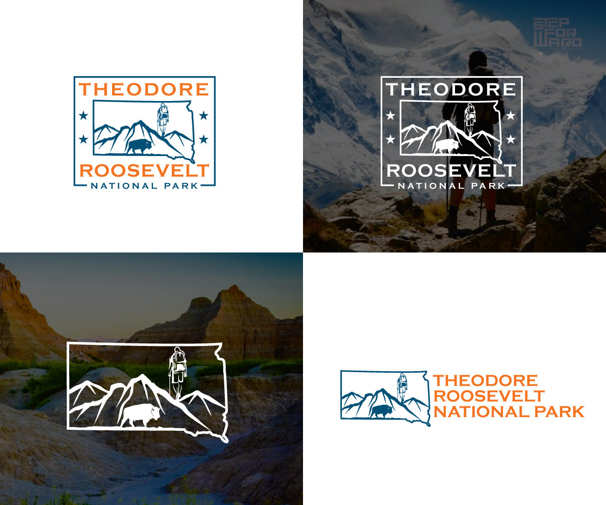 Logo Design by step forward 2 for Theodore Roosevelt Nature & History Association | Design #23907190