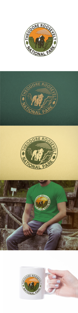 Logo Design by Ana Gocheva for Theodore Roosevelt Nature & History Association | Design: #23897832