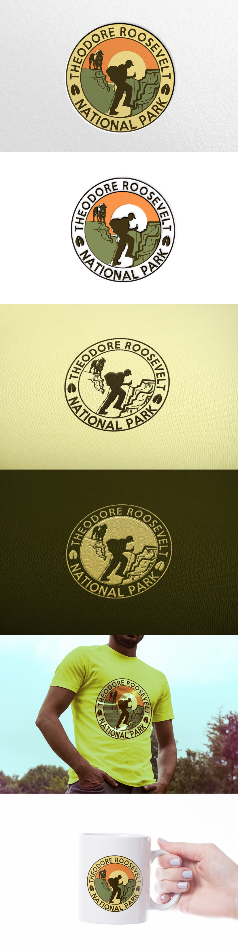 Logo Design by Ana Gocheva for Theodore Roosevelt Nature & History Association | Design #23905666