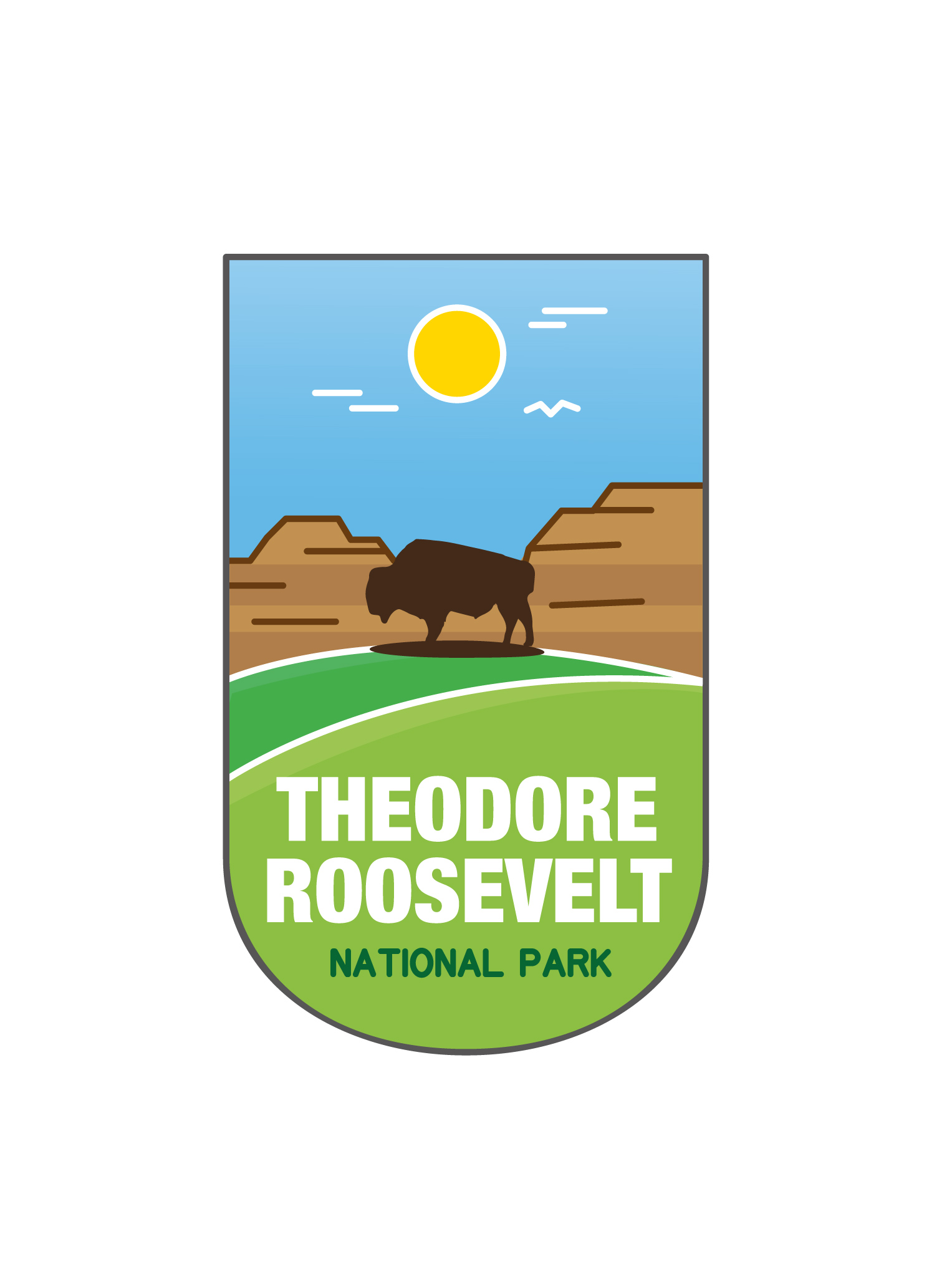 Logo Design by MP_Design for Theodore Roosevelt Nature & History Association | Design #23952373