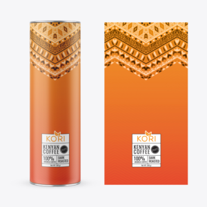 Premium African Coffee Brand  ‘Kori’ Premium Kenyan Arabica Coffee  | Grafik-Design von artgroup 48