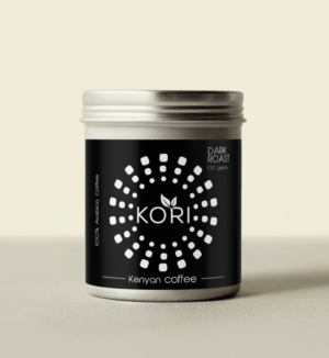 Premium African Coffee Brand  ‘Kori’ Premium Kenyan Arabica Coffee  | Graphic Design by Soluciones Creativas