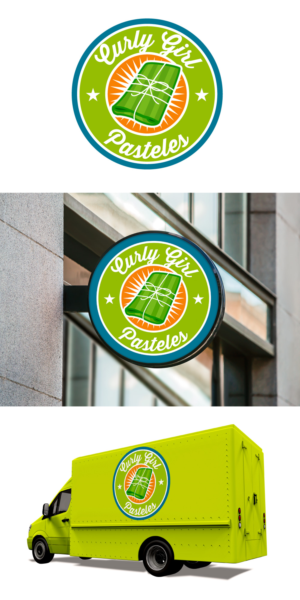 Curly Girl Pasteles | Diseño de Logo por Sergio Coelho