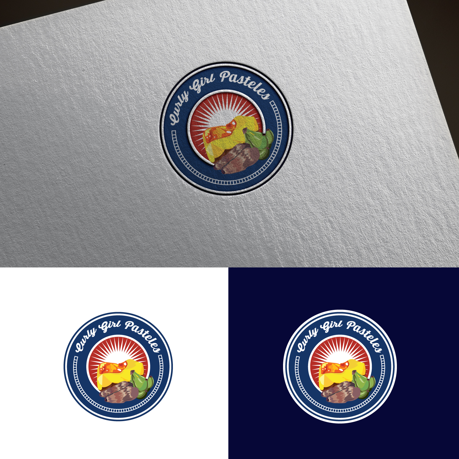Diseño de Logo por sankar999 para Curly Girl Pops | Diseño #23902543