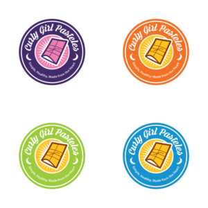 Logo Design by Muhammad Imran 3 for Curly Girl Pops | Design: #23900459