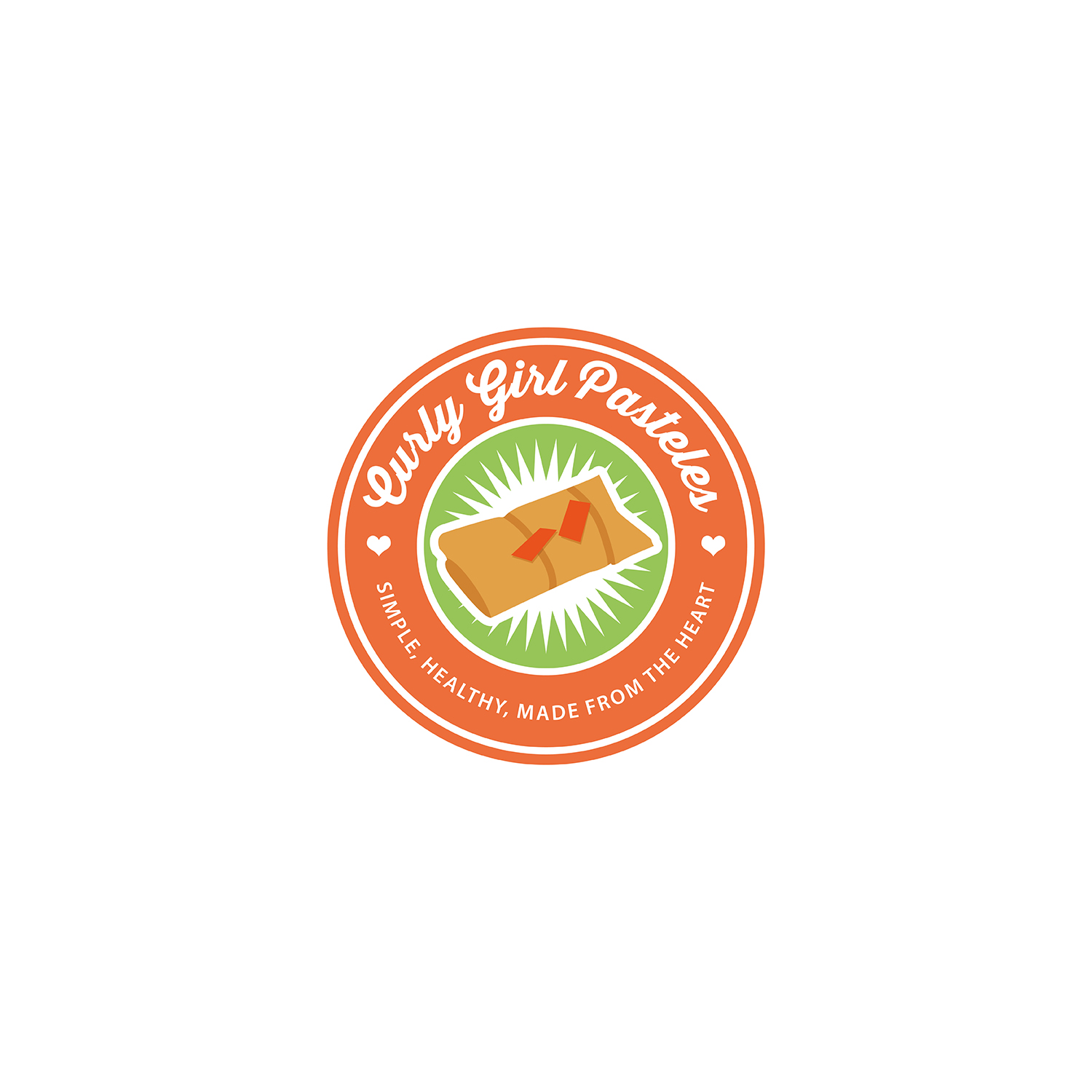 Logo Design by Grapi for Curly Girl Pops | Design #23905555