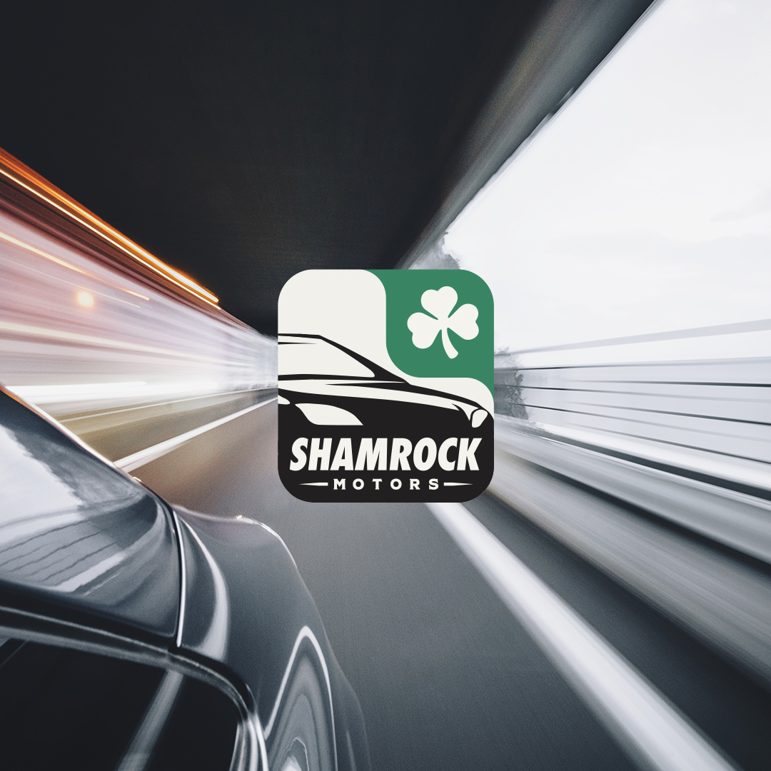 Masculine, Bold Logo Design for SHAMROCK MOTORS by Filo F Design