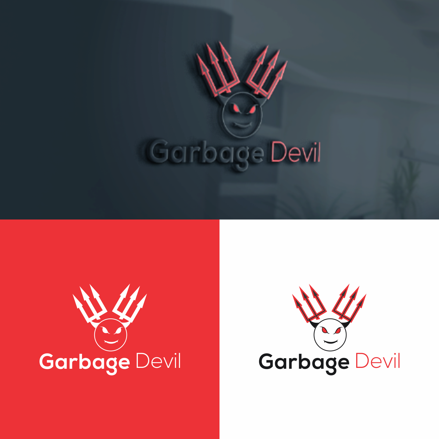 Devil Garbage Logo Design for Garbage Devil by ketut pujijaya | Design #23911823