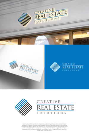 Creative Real Estate Solutions | Logo-Design von laba tiada henti