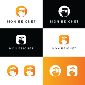 Mon Beignet (means "My Donut", in French) | Logo Design by Rii