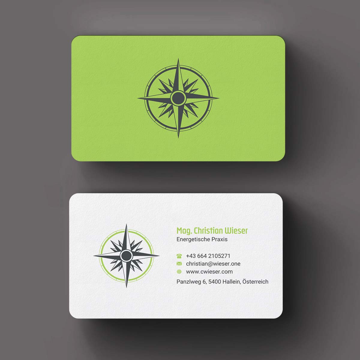 Business Card Design by INDIAN_Ashok for Christian Wieser | Design #23910715