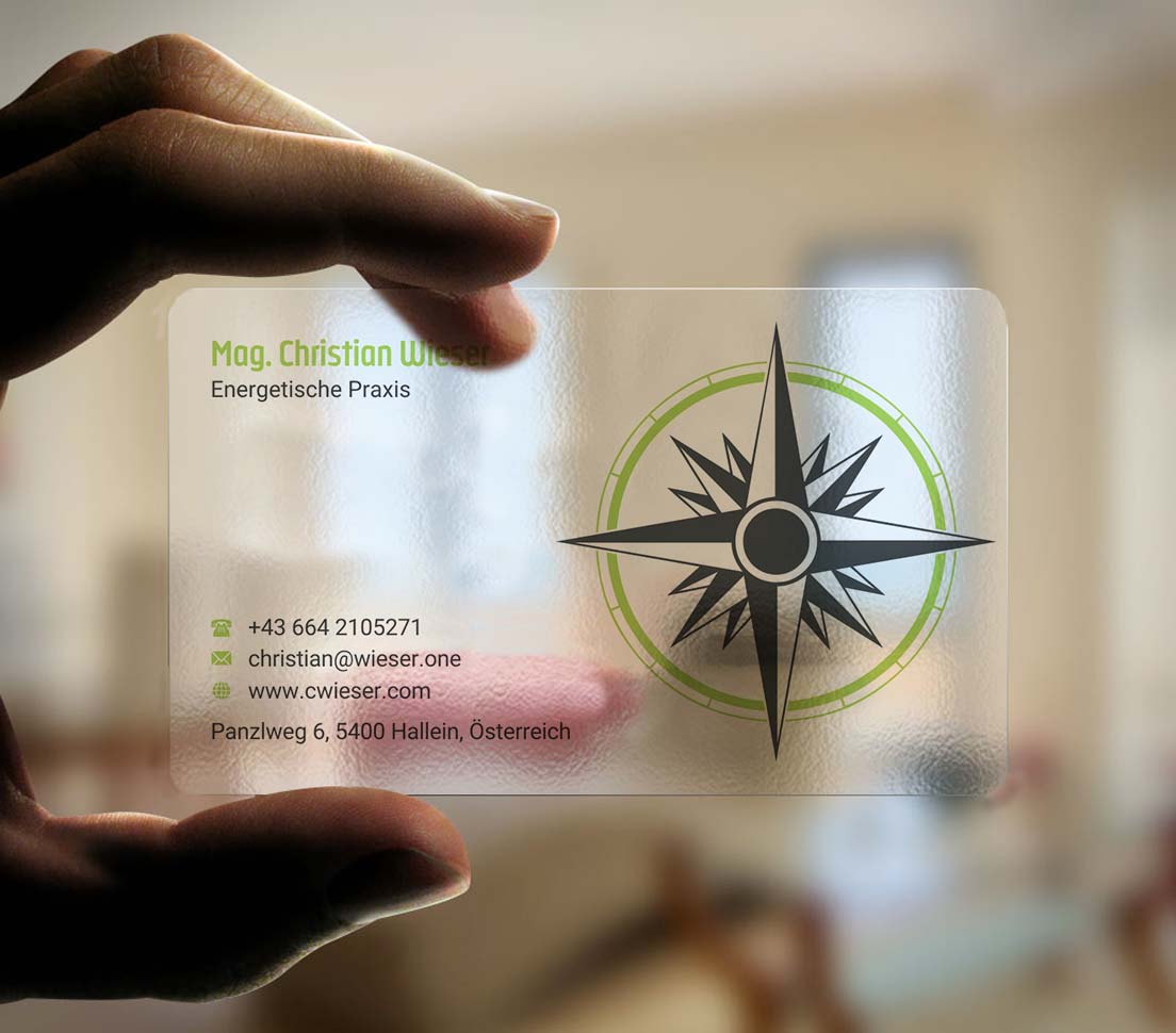 Business Card Design by INDIAN_Ashok for Christian Wieser | Design #23910724