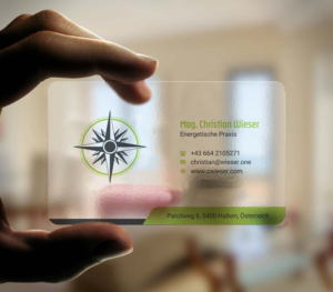 Business Card Design by INDIAN_Ashok for Christian Wieser | Design: #23910725