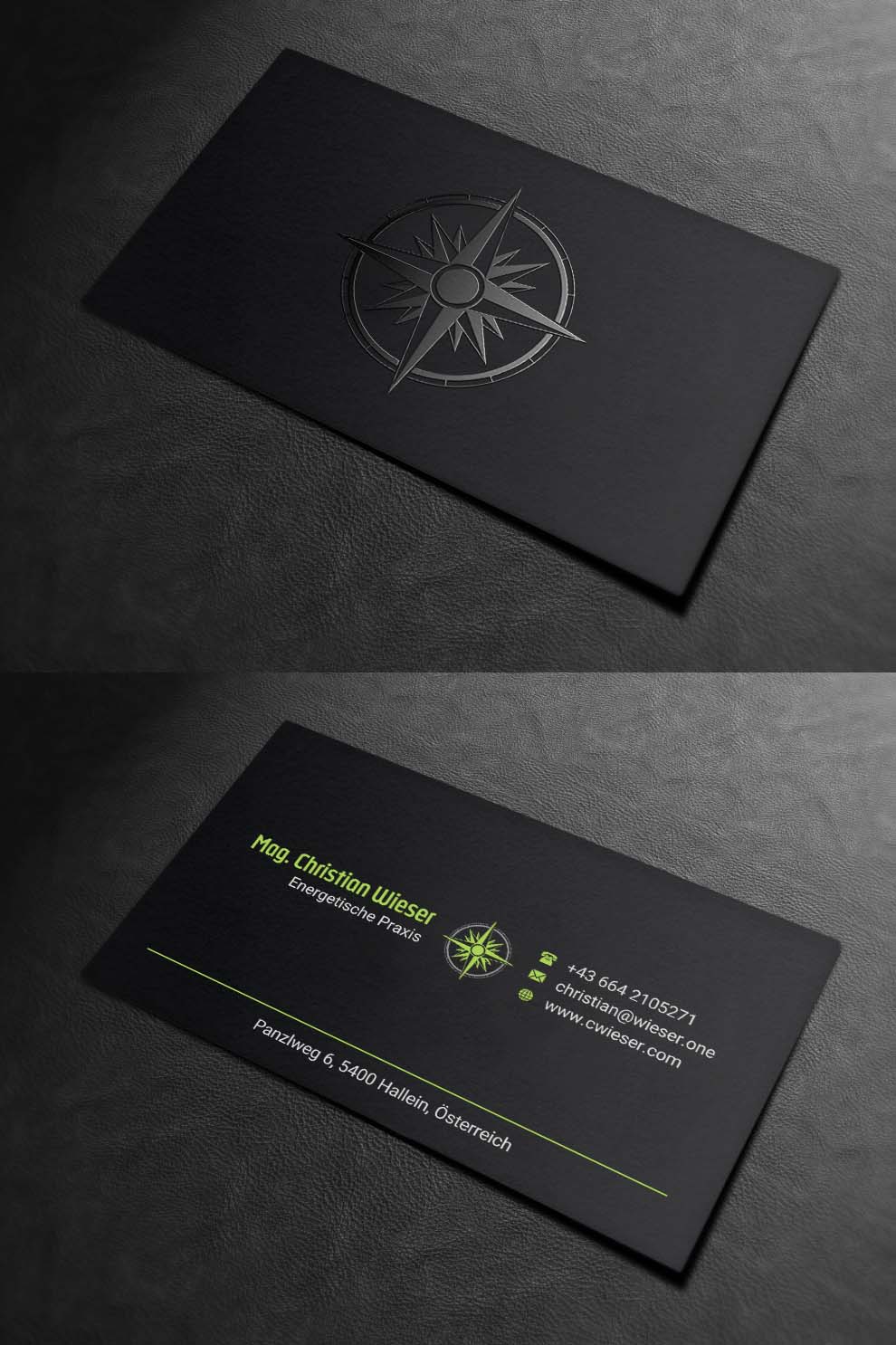 Business Card Design by INDIAN_Ashok for Christian Wieser | Design #23910731