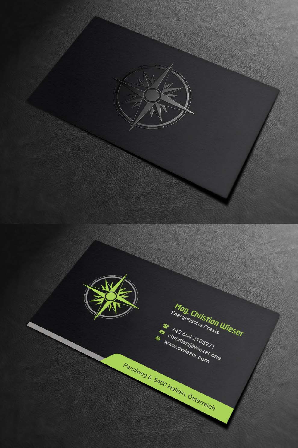 Business Card Design by INDIAN_Ashok for Christian Wieser | Design #23910736