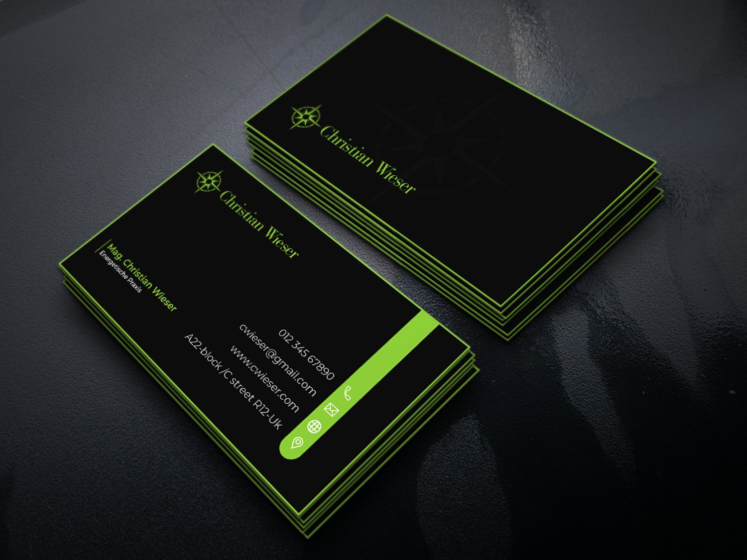 Business Card Design by Gexton for Christian Wieser | Design #23910353