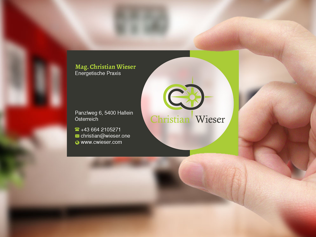 Business Card Design by Creations Box 2015 for Christian Wieser | Design #23956691