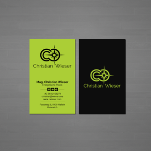 Business Card Design by Creations Box 2015 for Christian Wieser | Design: #23956696