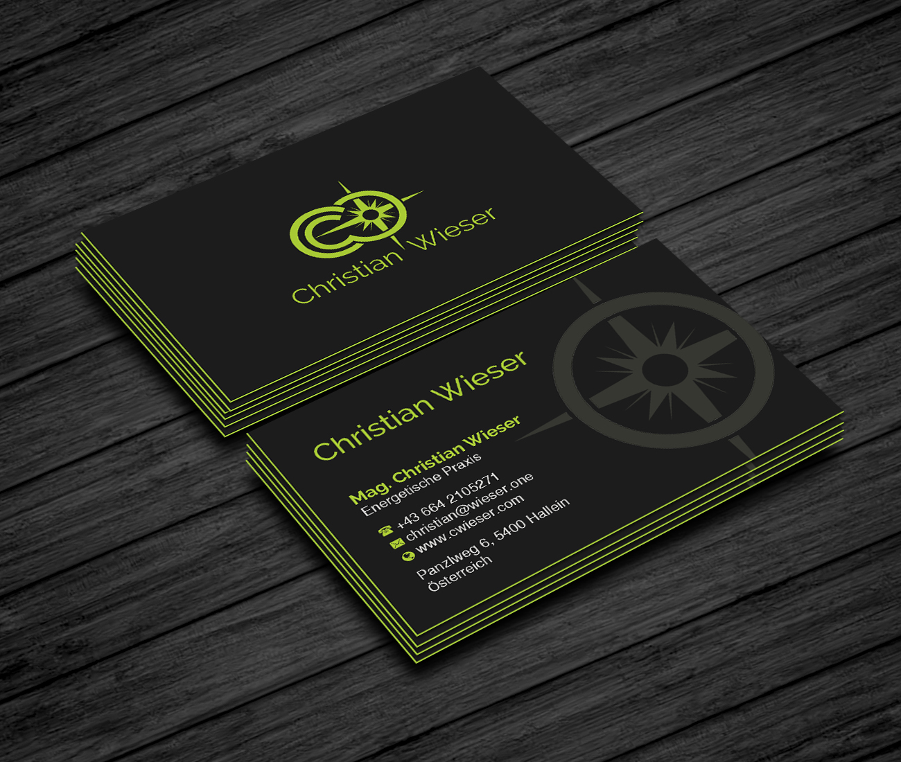 Business Card Design by Creations Box 2015 for Christian Wieser | Design #23956708