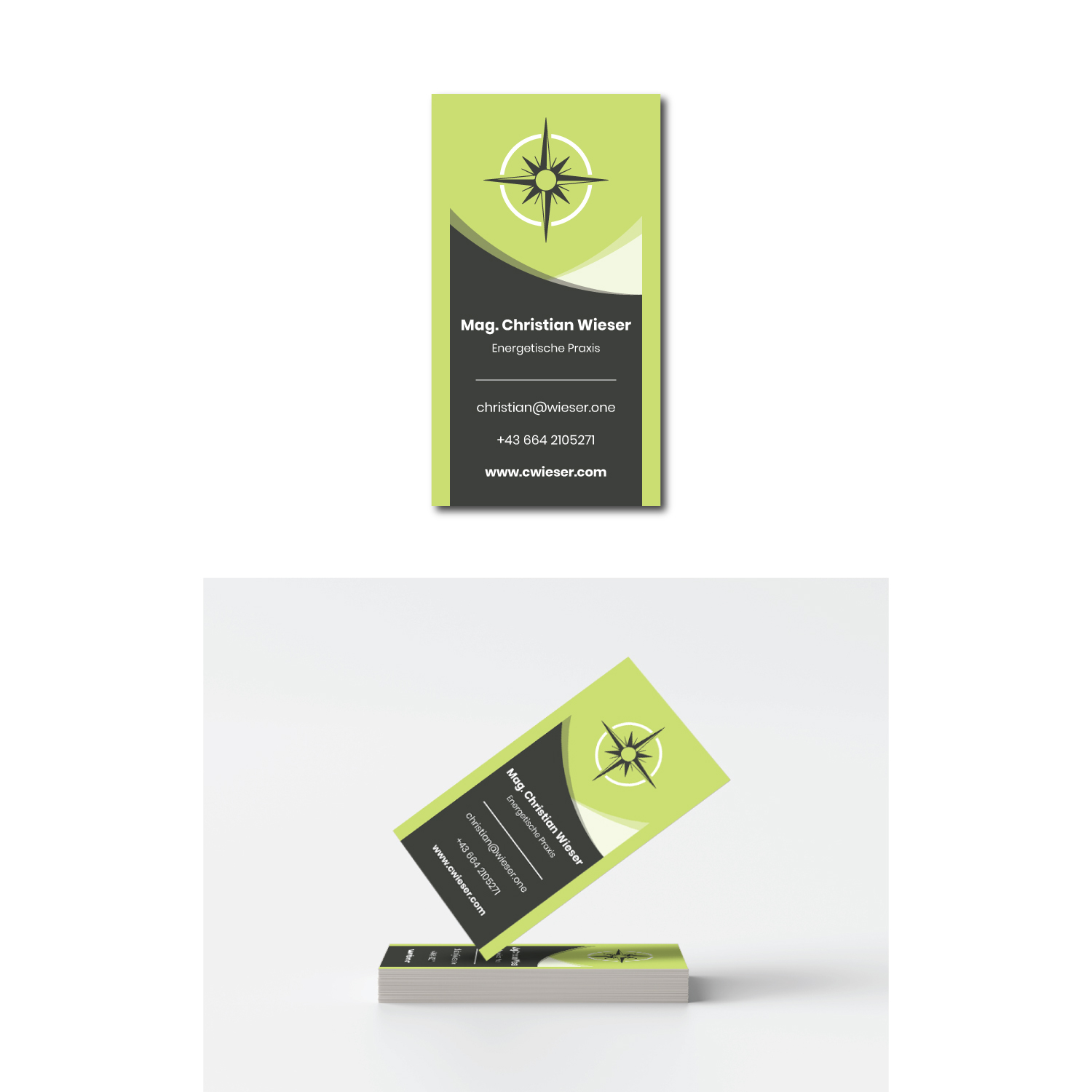 Business Card Design by wall-jamboree for Christian Wieser | Design #23958445