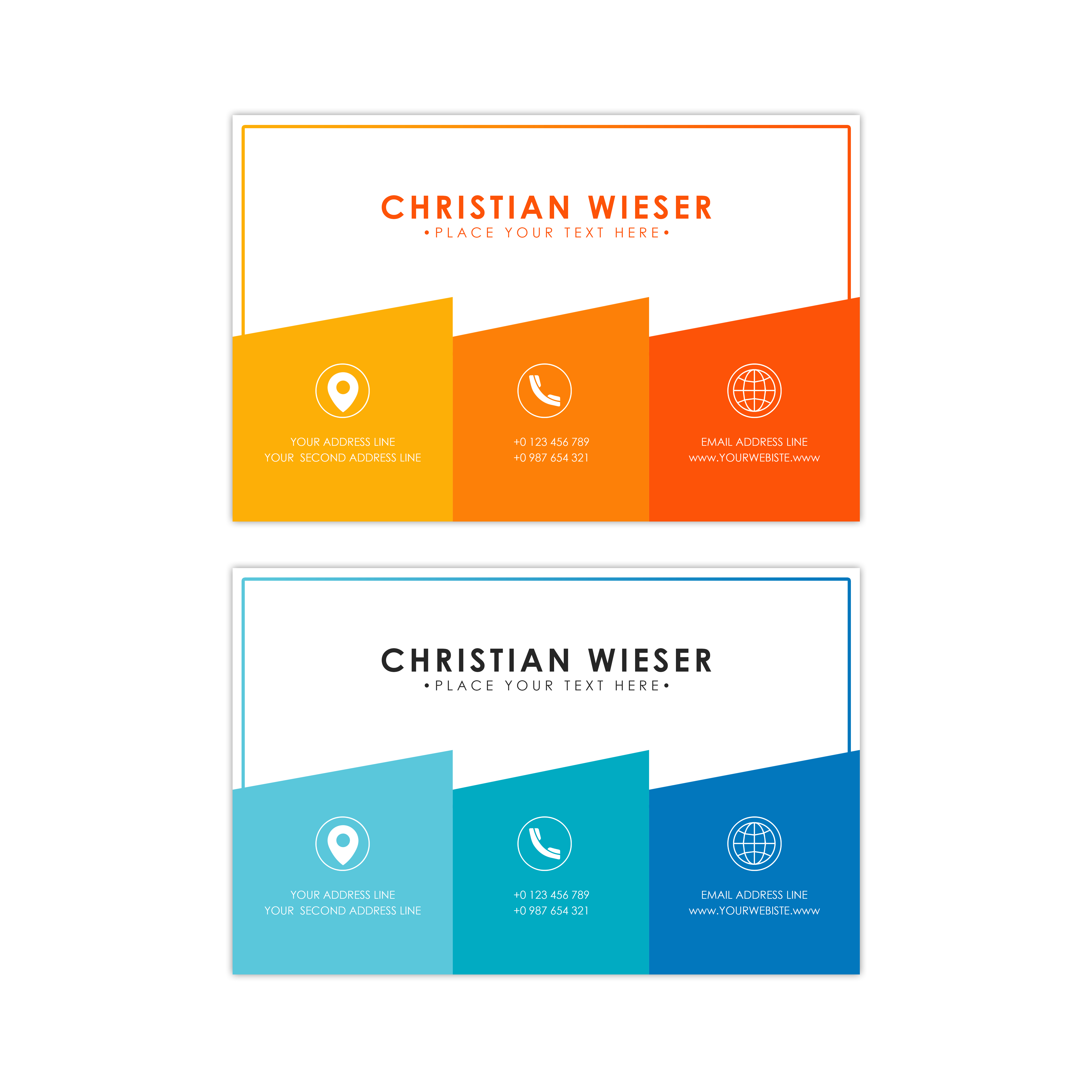 Business Card Design by Mark Clint for Christian Wieser | Design #23908367
