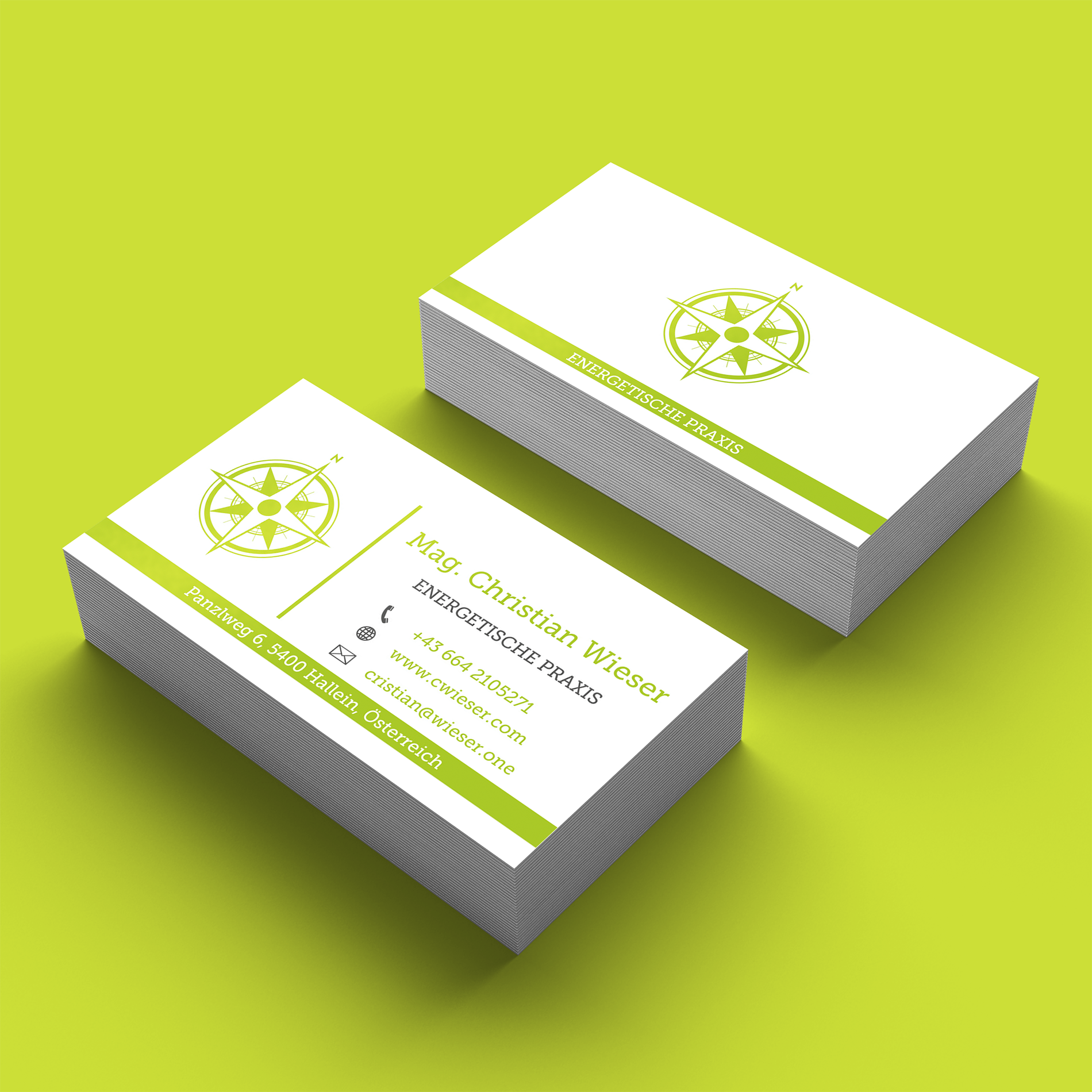 Business Card Design by Design of Alena for Christian Wieser | Design #23959131