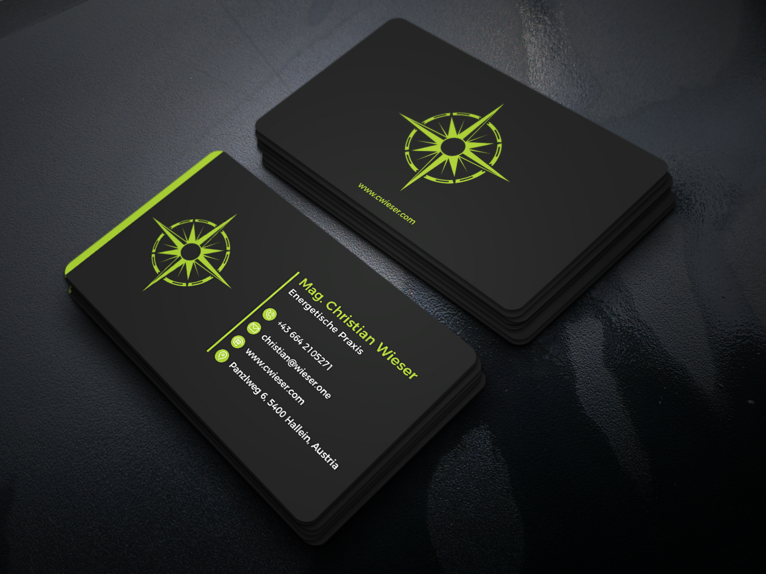 Business Card Design by MamunHossain30 for Christian Wieser | Design #23931985