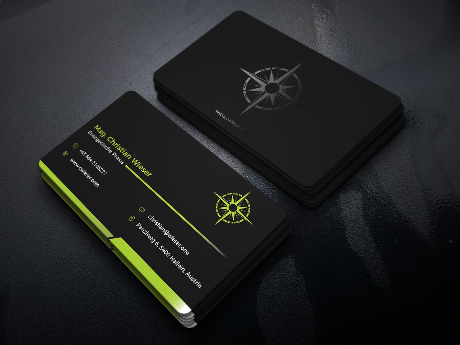 Business Card Design by MamunHossain30 for Christian Wieser | Design #23932003