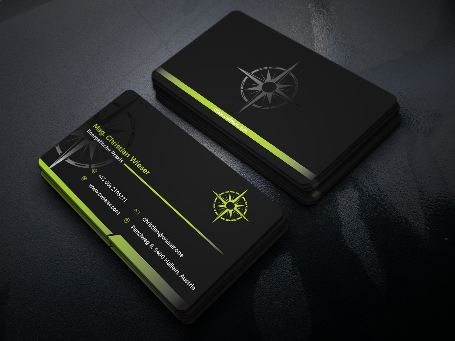 Business Card Design by MamunHossain30 for Christian Wieser | Design #23932393
