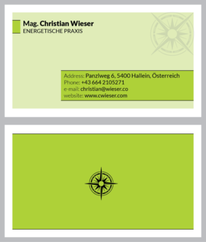 Business Card Design by Artistic Flora for Christian Wieser | Design: #23946474