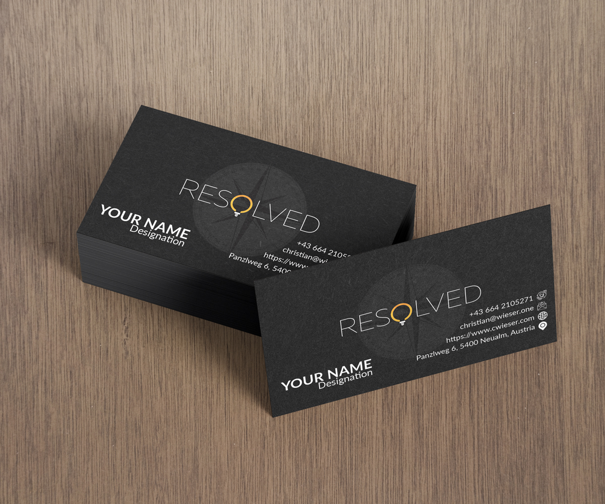 Business Card Design by kabirdesign3d for Christian Wieser | Design #23926939