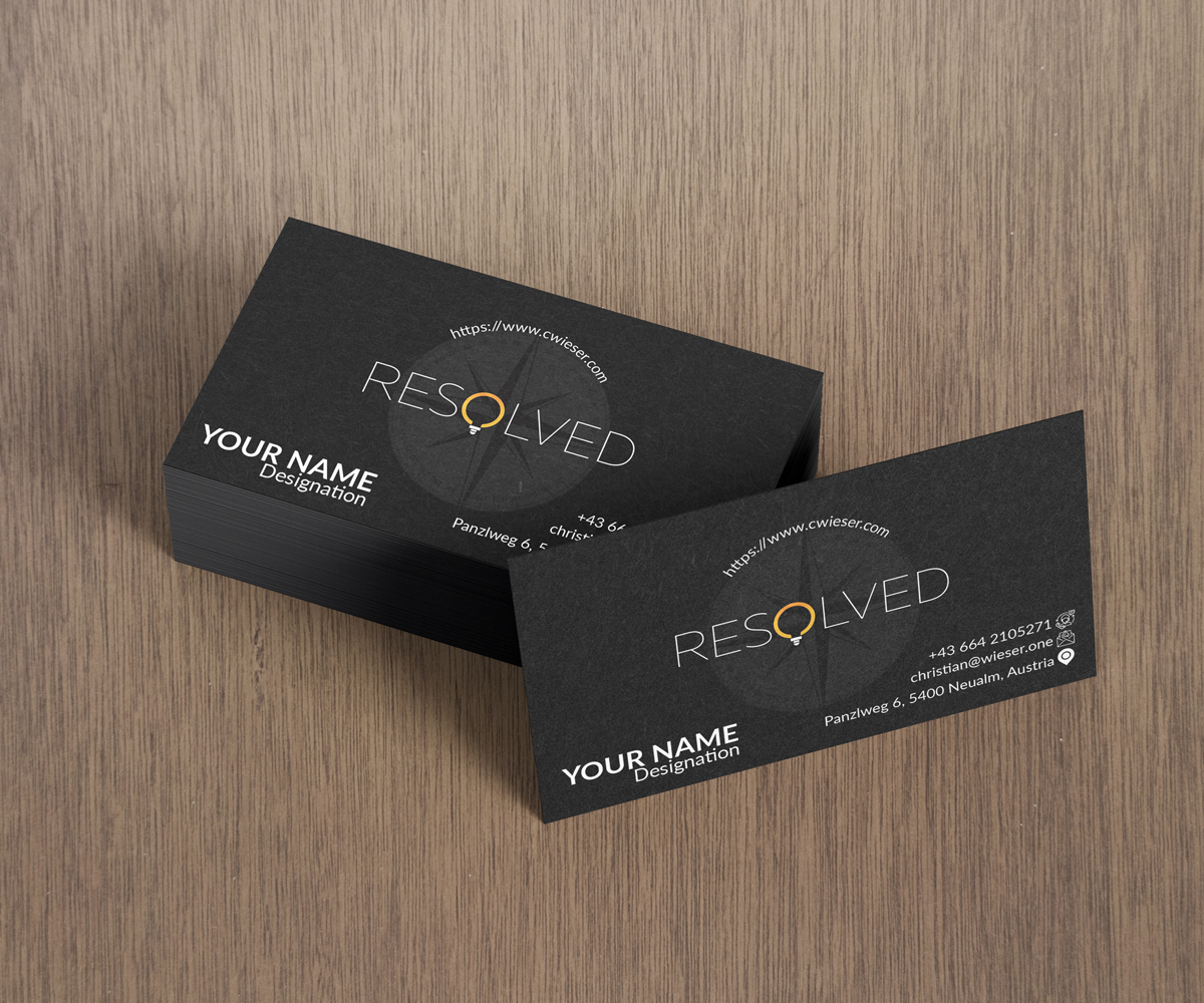 Business Card Design by kabirdesign3d for Christian Wieser | Design #23926941