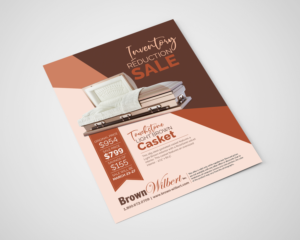 Touchstone Light Brown Inventory Reduction Sale | Flyer Design by atularts