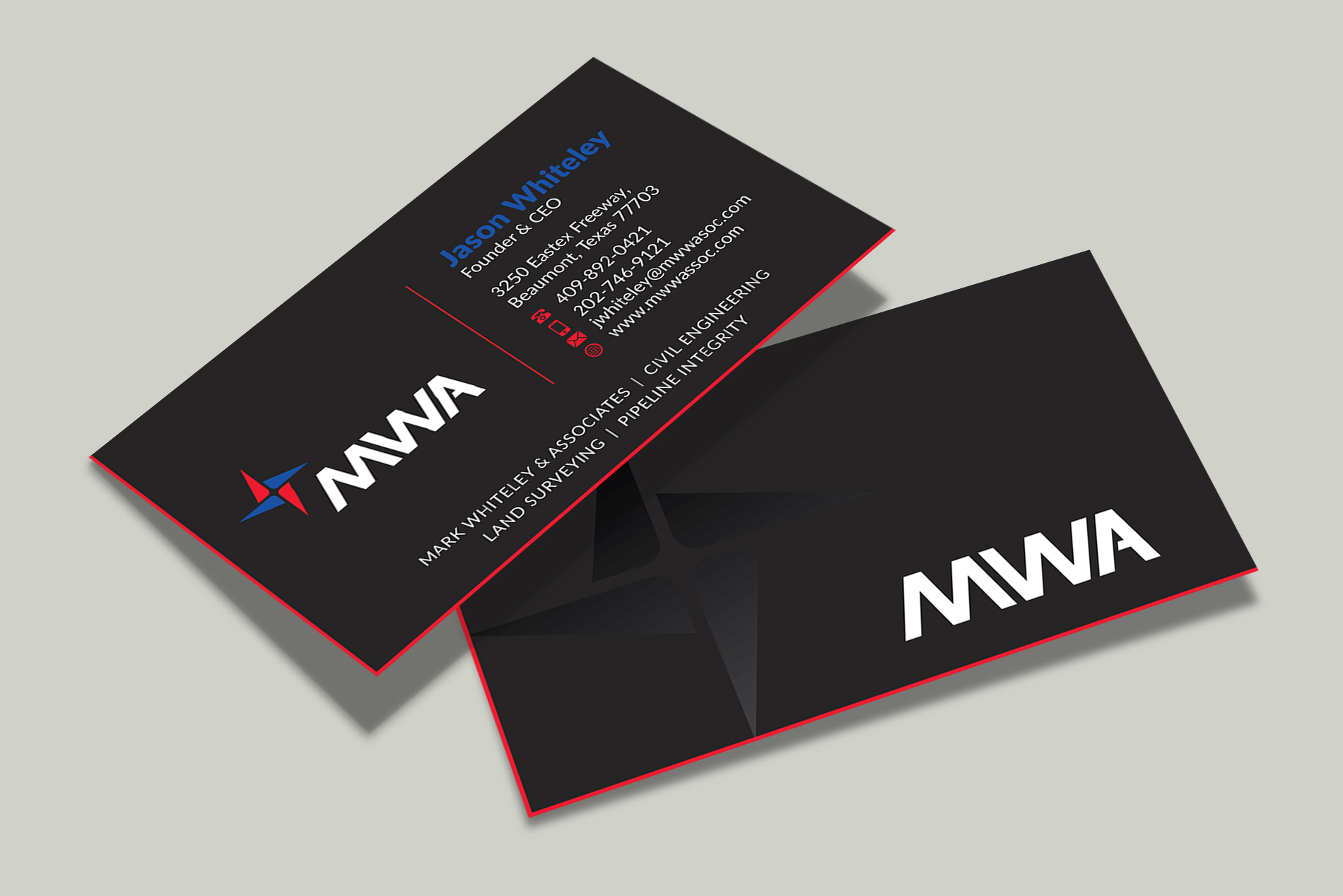 Business Card Design by Musa. A for this project | Design #23905294