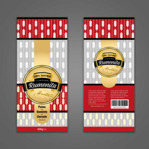 Bag packaging design of sliced bread | Packaging Design by falcon.wings