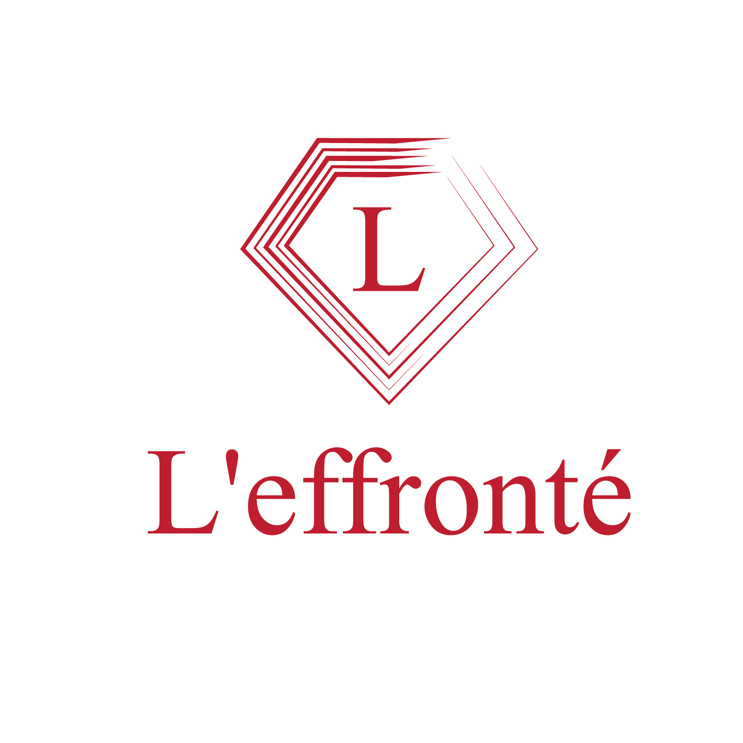 Logo Design by Gaurav for L'effronté | Design #23918354