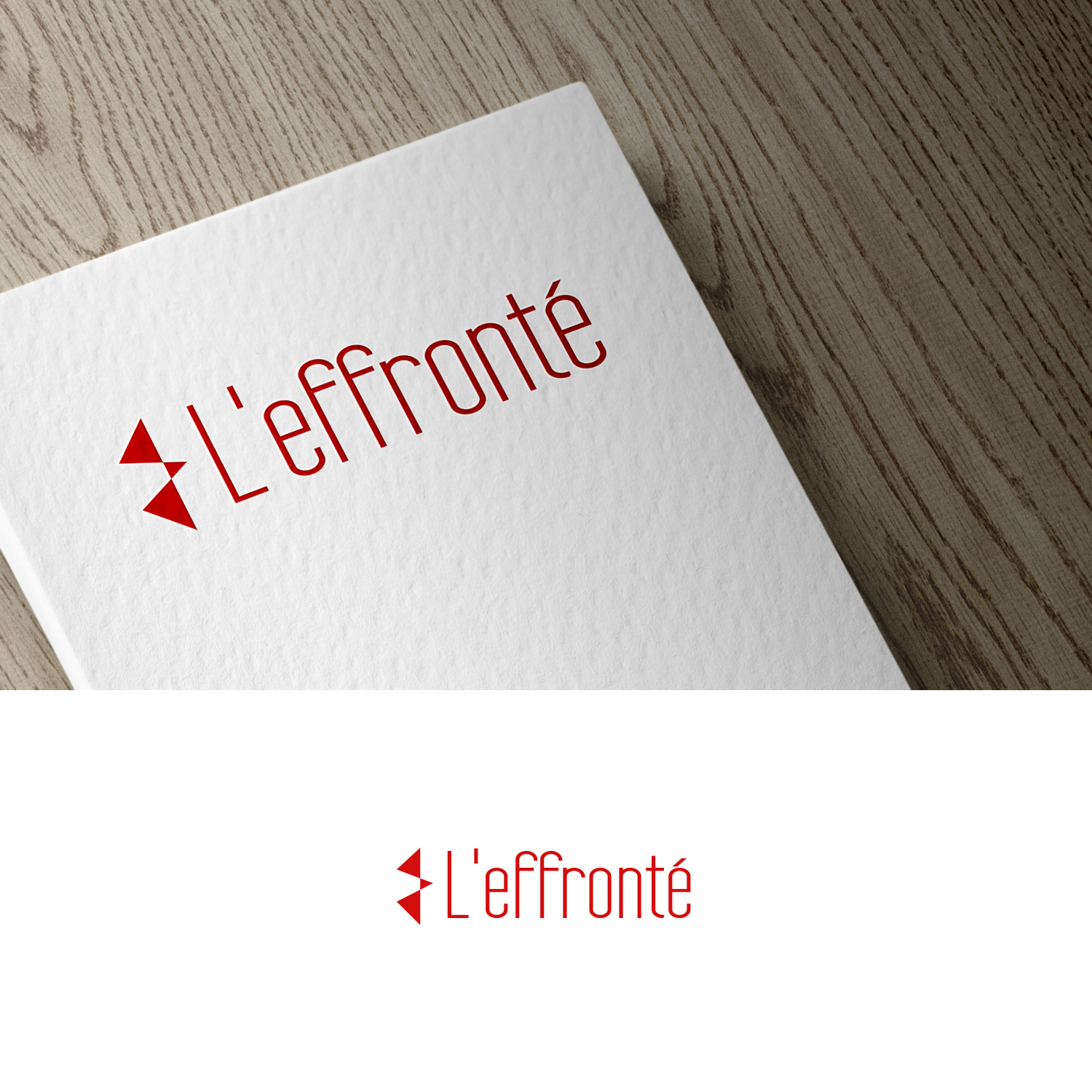 Logo Design by NZ Creatives for L'effronté | Design #23930956