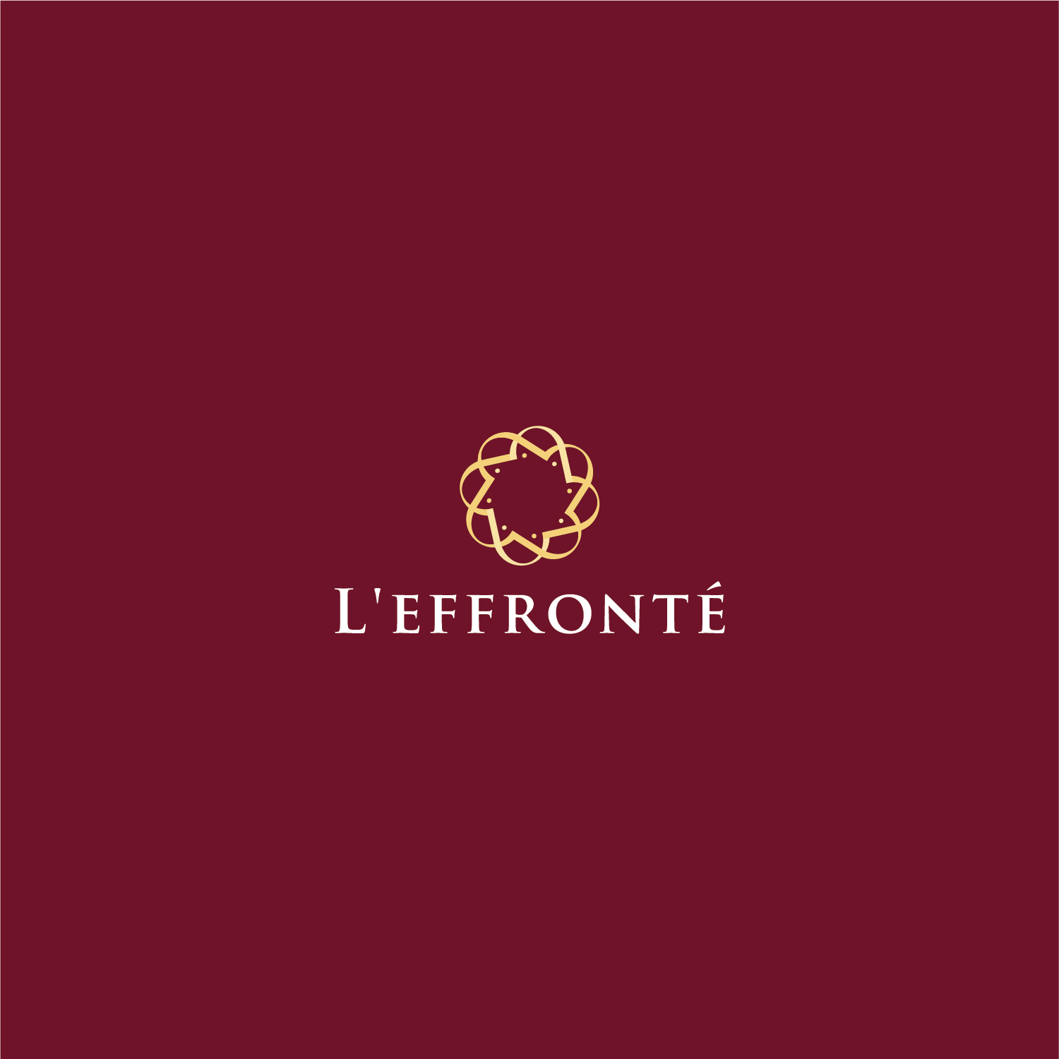 Logo-Design von Muhammad Imran 3 für L'effronté | Design #23911750