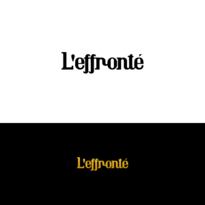 Logo-Design von Gisella Guzmán für L'effronté | Design: #23963311