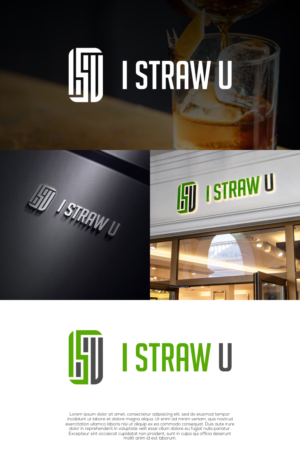 I Straw U .com | Diseño de Logo por laba tiada henti