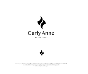 Carly Anne Aesthetics | Logo Design by Ng V Duc