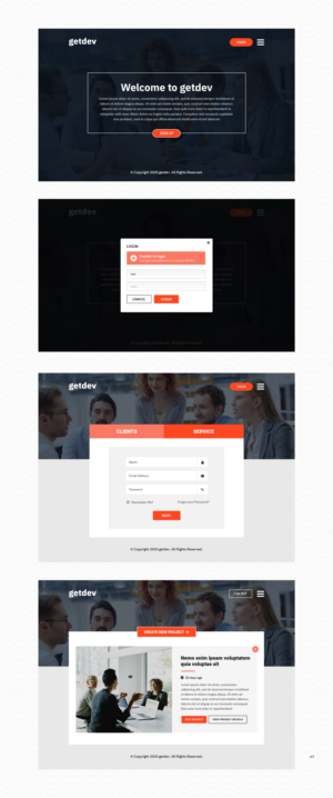 Web Design by pb for this project | Design: #23912608
