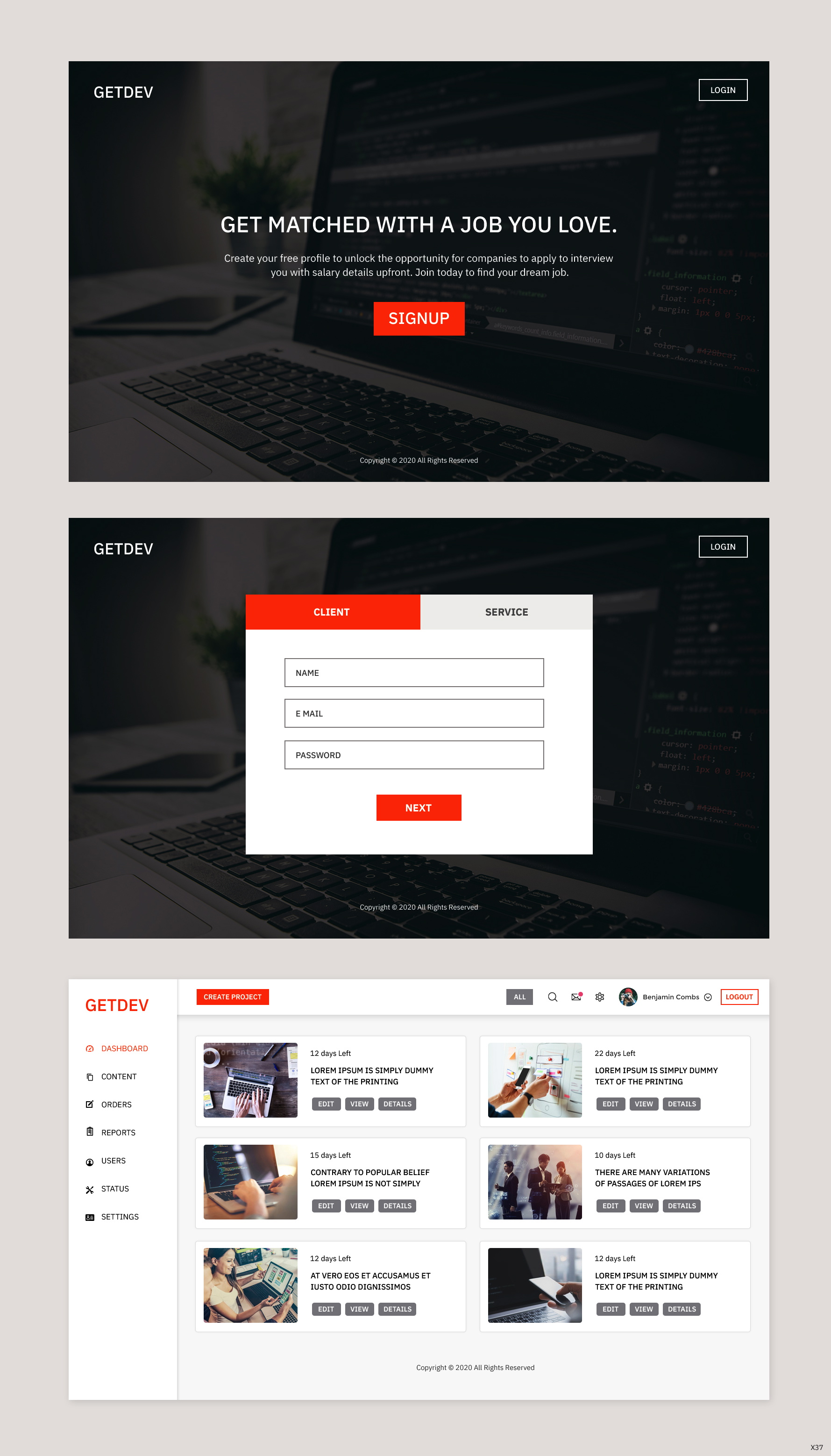 Web Design par pb pour ce projet | Design #23912611