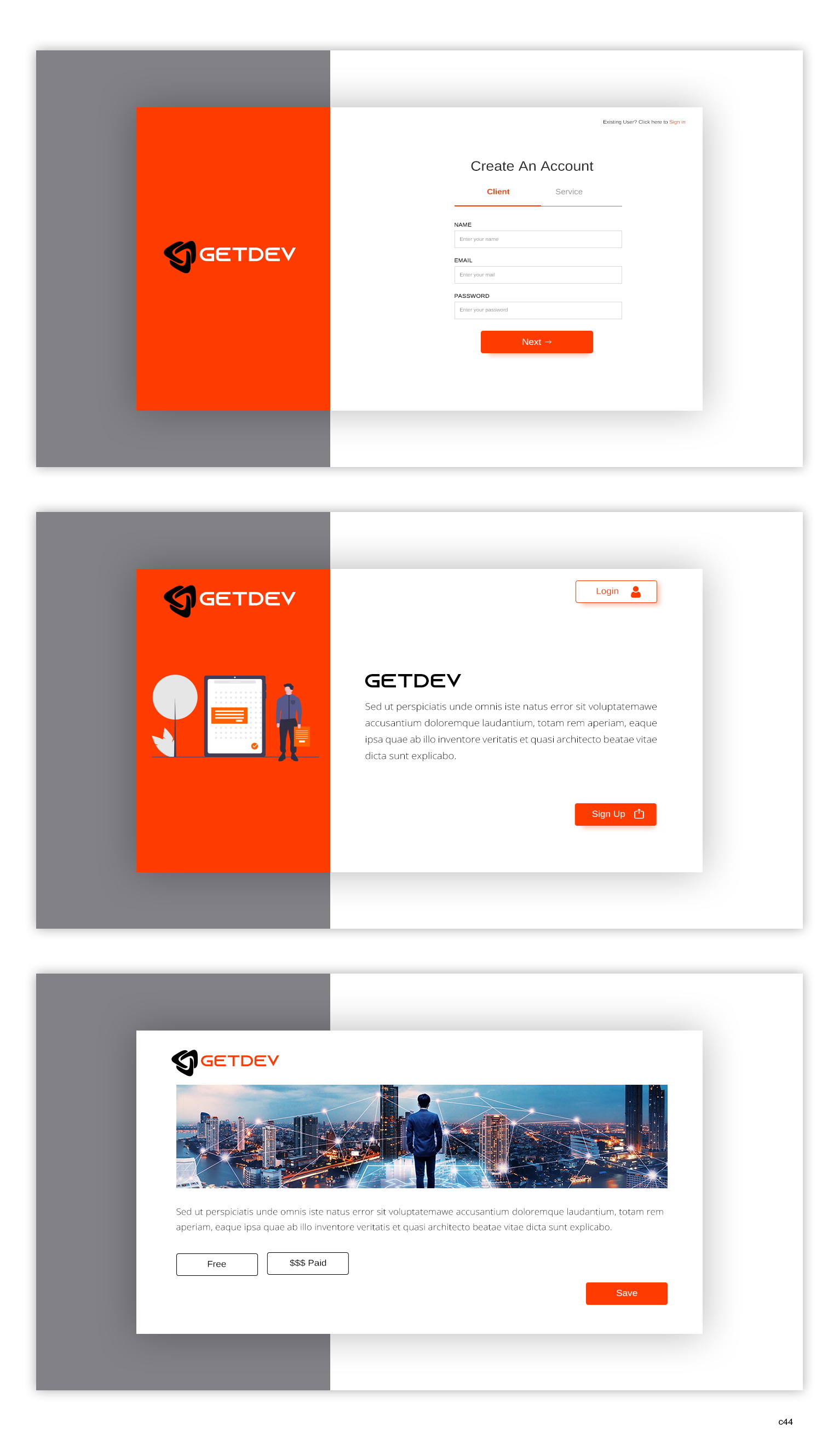 Web Design par pb pour ce projet | Design #23919800