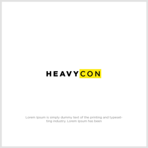 HEAVYCON | Logo Design by luthfanajah 2