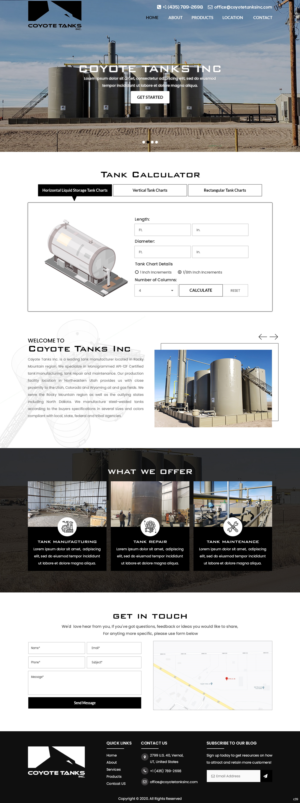 Web Design by pb for this project | Design: #23919772