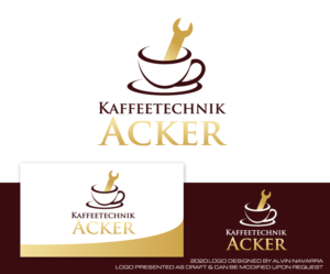 Logo Design by alvinnavarra for Kaffeetechnik Acker | Design: #23946759