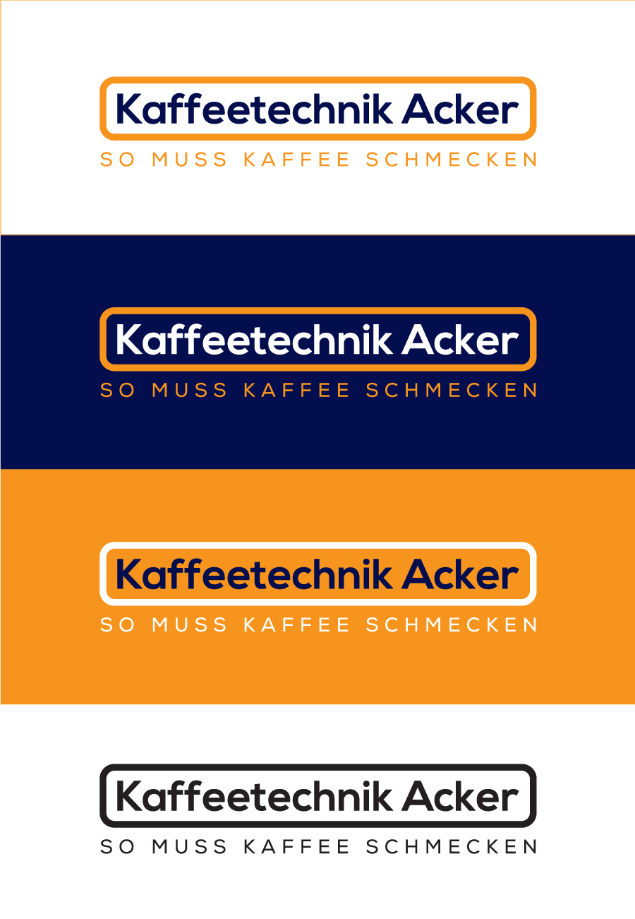 Logo Design by M Habib for Kaffeetechnik Acker | Design #23937332