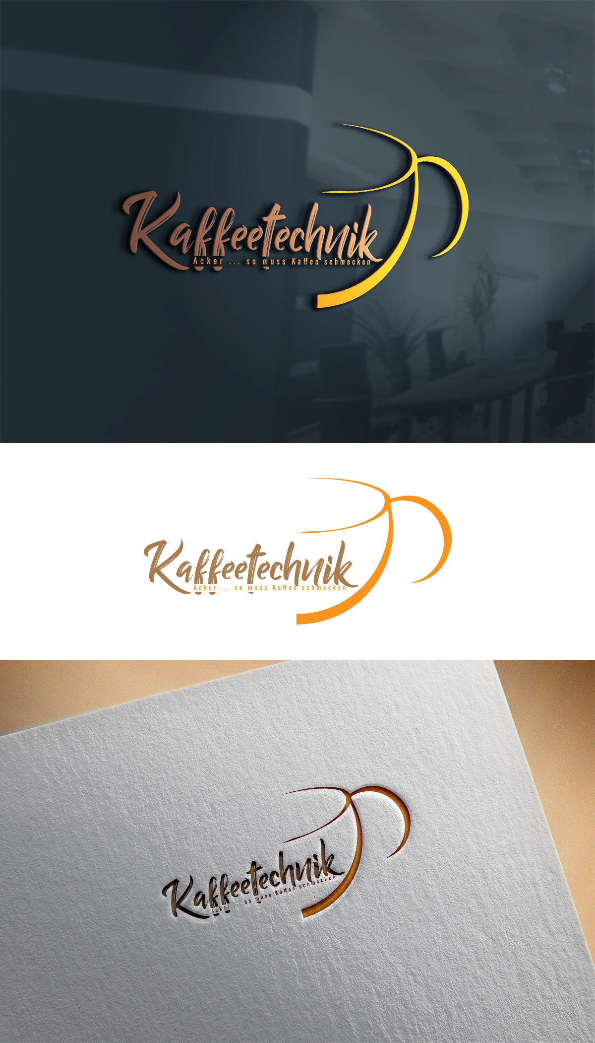 Logo Design by logograph for Kaffeetechnik Acker | Design: #23964111