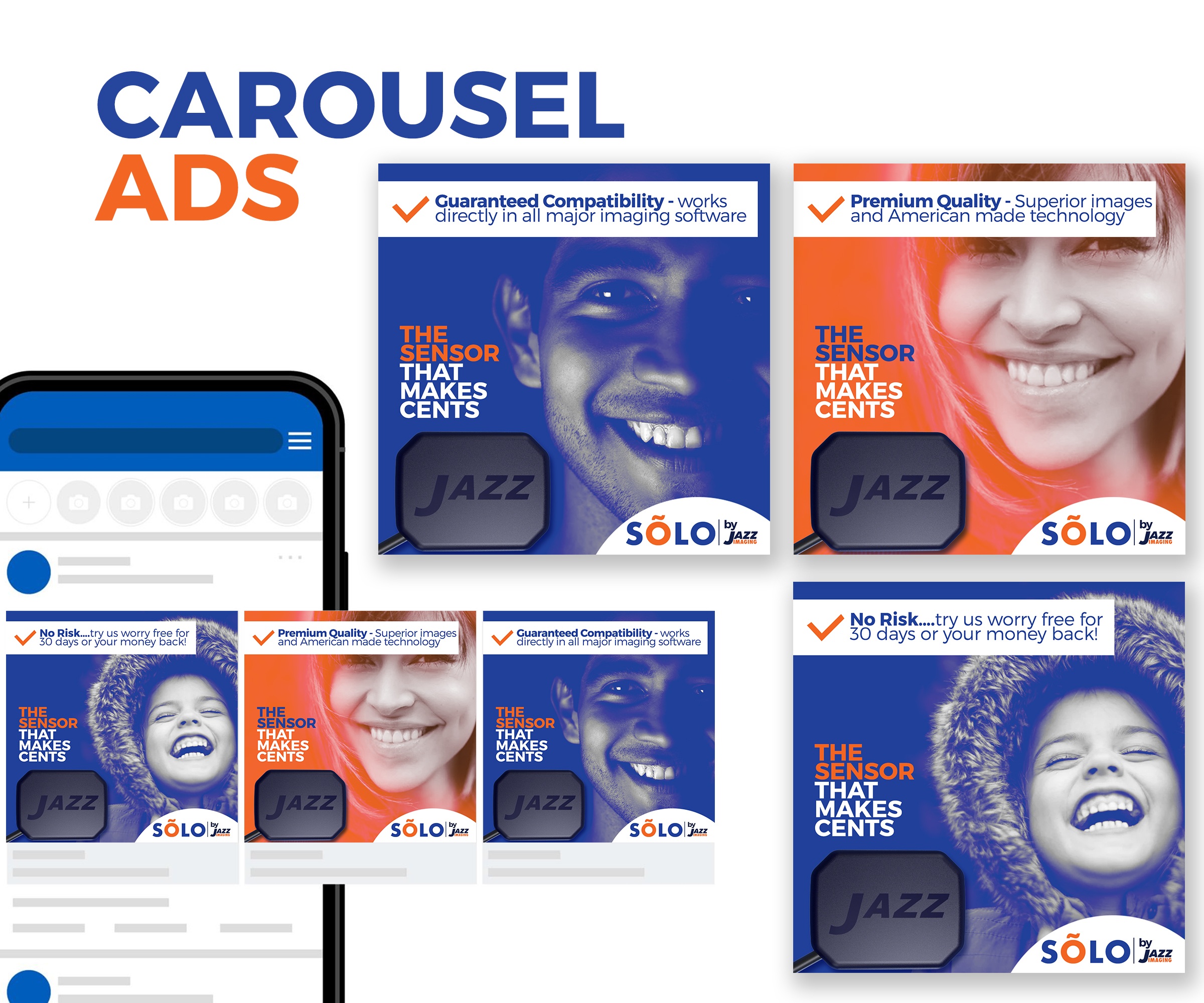 Facebook Design by Tezzeract Graphics for JAZZ Imaging | Design #23924162